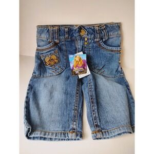 Hannah Montana denim Bermuda Shorts 48"-50" size 6x girls